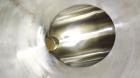 Used Evansville Sheet Metal Works Twin Sheel Blender, Model ESMW-5.0, 316 Stainless Steel. Approximate 18