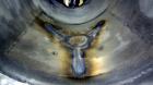 Used Stainless Steel Delshine Twin Shell Blender, Approximately 5 Cubic Feet