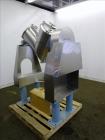 Used Stainless Steel Patterson-Kelley Twin Shell Dry Blender, 2 Cubic Feet Capa