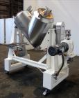 Used- Stainless Steel ESMV 10 Cubic Foot V-Blender