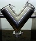 Used Yong Sheuan V-Blender, 2 cuft. SS