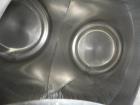 Used Patterson Kelley cross flow twin shell blender, v-type mixer, 304 stainles