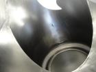 Used Patterson Kelley cross flow twin shell blender, v-type mixer, 304 stainles
