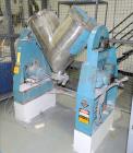 Used Patterson-Kelley Twin Shell Dry Blender, 3 Cubic Foot Capacity, Stainless Steel. 60 Pounds per Cubic Foot Maximum Material Density with Intensifier Bar and Controls. 16.5