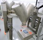 Used Patterson-Kelley Twin Shell Dry Blender, 5 Cubic Foot Capacity, Stainless