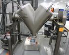 Used Patterson-Kelley Twin Shell Dry Blender, 5 Cubic Foot Capacity, Stainless