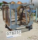 Used Stainless Steel Twin Shell V-Blender, 5 Cubic Foot Capacity