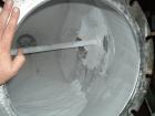 USED: Double cone blender, approx 10 cu ft working capacity, 304 stainless steel. 36