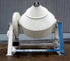 Used Double Cone Blender, Stainless Steel.