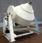 Used Double Cone Blender, Stainless Steel.