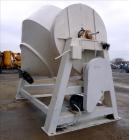 Used Double Cone Blender, Stainless Steel.