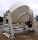 Used Double Cone Blender, Stainless Steel.
