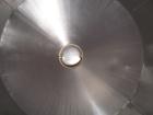 Used Gemco Double Cone Blender, 3 Cubic Feet, 304 Stainless Steel. Maximum material density 90 pounds a cubic foot. 26