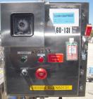 Used Gemco Double Cone Blender, 3 Cubic Feet, 304 Stainless Steel. Maximum material density 90 pounds a cubic foot. 26