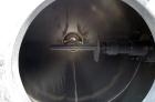 USED: Gemco double cone blender, model Double Cone Blender-Solids. Stainless steel, 40 cubic feet, 60
