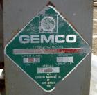 USED: Gemco double cone blender, model Double Cone Blender-Solids. Stainless steel, 40 cubic feet, 60
