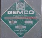 USED: Gemco double cone blender, model Double Cone Blender-Solids. Stainless steel, 40 cubic feet, 60