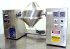 Used Stainless Steel Gemco Slant Cone Lab Blender, 8 Quart (0.26 Cubic Feet) Wo