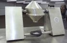 Used- Stainless Steel Gemco Slant Cone Lab Blender, 8 Quart (0.26 Cubic Feet) Wo