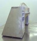 Used Stainless Steel Gemco Slant Cone Lab Blender, 8 Quart (0.26 Cubic Feet) Wo