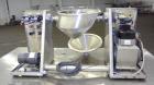 Used- Stainless Steel Gemco Slant Cone Lab Blender, 8 Quart (0.26 Cubic Feet) Wo