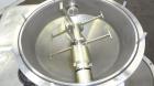 Used- Stainless Steel Gemco Slant Cone Lab Blender, 8 Quart (0.26 Cubic Feet) Wo