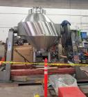 Used Gemco Double Cone GemcoMatic Blender, Offset / Slant Blender.
