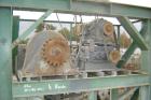 Used Gemco 7' Diameter X 7' Double Cone Batch Blender, Carbon Steel Construction. Approximately 7' diameter and 90