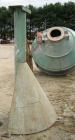 Used Gemco 7' Diameter X 7' Double Cone Batch Blender, Carbon Steel Construction. Approximately 7' diameter and 90