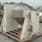 Used- Stainless Steel Gemco Double Cone Blender, 10 cubic feet