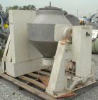 Used Stainless Steel Gemco Double Cone Blender, 10 cubic feet
