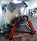 Used Stainless Steel Gemco slant cone blender body, 75 cubic ft