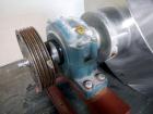 Used Stainless Steel Gemco slant cone blender body, 75 cubic ft