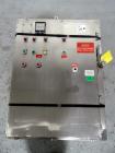 Used Stianless Steel Gemco 75 cu ft slant cone blender, model HI.SP.AGIT.GEMCO