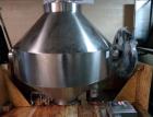 Used Stainless Steel Gemco 75 cu ft double cone blender