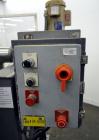 Used Gemco Slant Cone Blender, 5 Cubic Feet Working Capacity, 316 Stainless Steel. Approximately 31-1/2” diameter x 16” and 10” cones.  16” Diameter charge port with cover, 6” center bottom outlet wi...