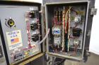 Used Gemco Slant Cone Blender, 5 Cubic Feet Working Capacity, 316 Stainless Steel. Approximately 31-1/2” diameter x 16” and 10” cones.  16” Diameter charge port with cover, 6” center bottom outlet wi...