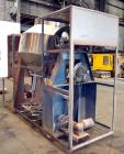 Used Stainless Steel Gemco Double Cone Blender, 30 Cubic Feet Working Capacity