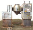Used Stainless Steel Gemco Double Cone Blender, 10 Cubic Feet Working Capacity