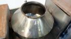 Used- Stainless Steel Gemco Double Cone Blender, 10 Cubic Feet Working Capacity