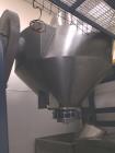 Used- Gemco 70 Cubic Foot Slant Cone Stainless Steel Blender