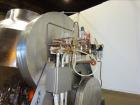 Used Gemco Double Cone Blender, Approximate 30 Cubic Feet, 304 Stainless Steel.