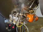 Used Gemco Double Cone Blender, Approximate 30 Cubic Feet, 304 Stainless Steel.
