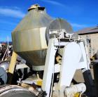 Used- Gemco Double Cone Blender, Approximate 100 Cubic Feet Working Capacity