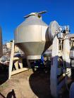 Used- Gemco Double Cone Blender, Approximate 100 Cubic Feet Working Capacity