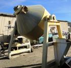 Used- Gemco double cone blender, 100 cubic feet working capacity (approximately