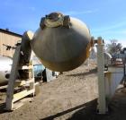 Used Gemco double cone blender, 100 cubic feet working capacity (approximately