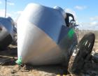Used- Slant Cone Mixer, approximately 250 cubic feet working capacity