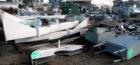 Used Slant Cone Mixer, approximately 250 cubic feet working capacity