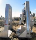 Used Gemco slant cone mixer, approximately 250 cubic feet working capacity